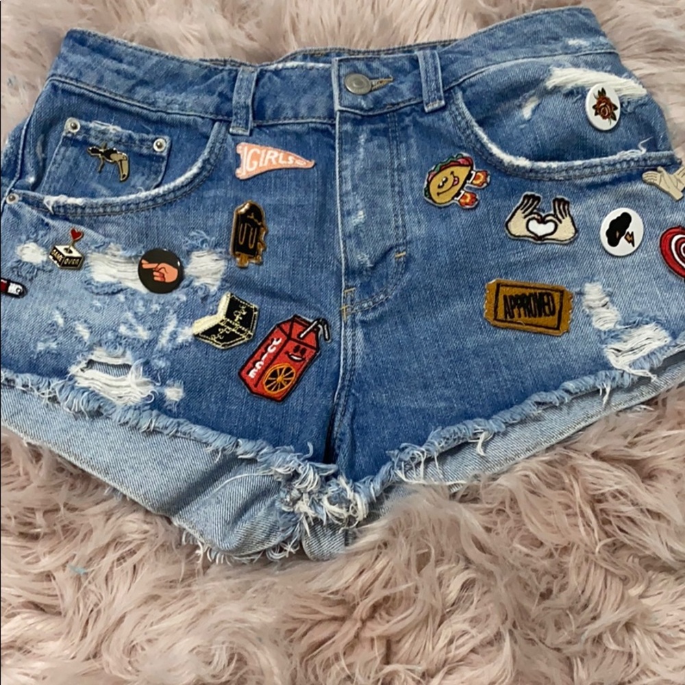 Jean shorts